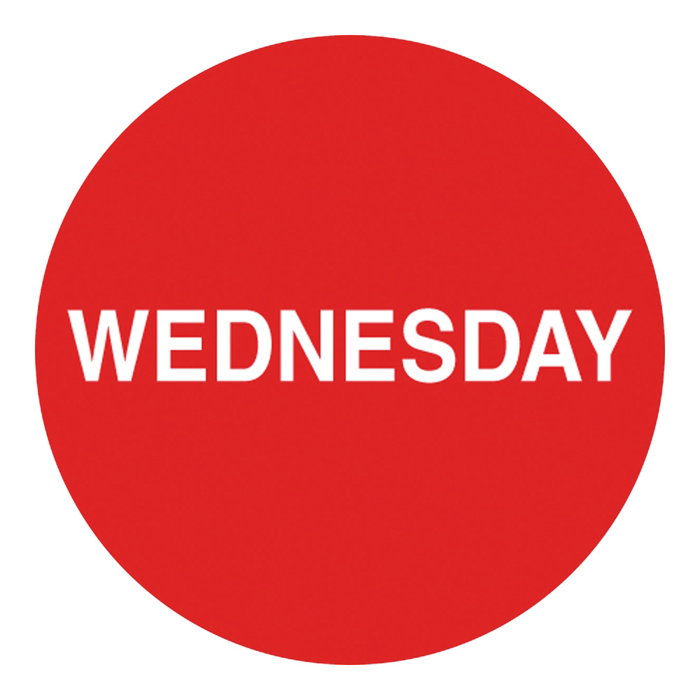 ｳｨｰｸﾘｰﾗﾍﾞﾙφ38mm･英字 LDT320WE 500枚入 株式会社松浦製作所 東京都品川区